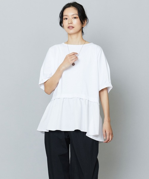 プルミエアロンディスモン　タイプライタードッキングドルマンTシャツ 1er Arrondissement（プルミエアロンディスモン）の「タイプ
