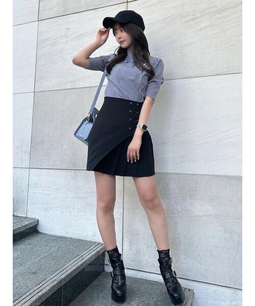 EATME（イートミー）の「アシンメトリープリーツスカート（スカート・レディース・ブラック/その他1・SMALL/MEDIUM）」の17枚目の写真