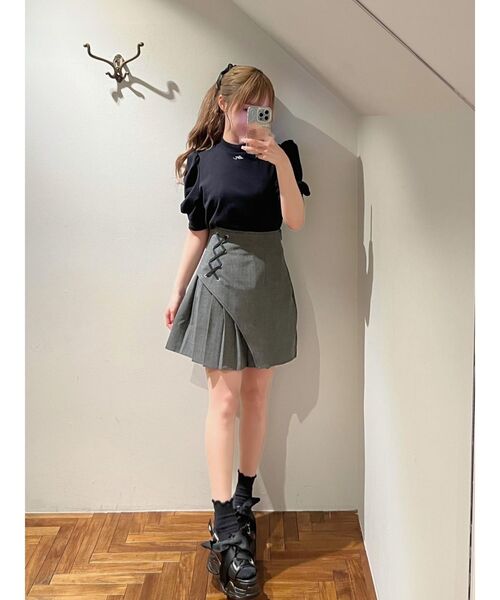 EATME（イートミー）の「アシンメトリープリーツスカート（スカート・レディース・ブラック/その他1・SMALL/MEDIUM）」の16枚目の写真