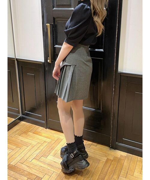 EATME（イートミー）の「アシンメトリープリーツスカート（スカート・レディース・ブラック/その他1・SMALL/MEDIUM）」の15枚目の写真