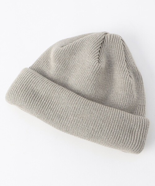 RACAL(ラカル)の「Racal/ラカル 【別注】RollKnitCAP-2(ニットキャップ/ビーニー・メンズ・ブラック/ネイビー/ベージュ/オフホワイト/オレンジ/グレー/パープル/ブラウン/グリーン・フリ-)」の5枚目の写真