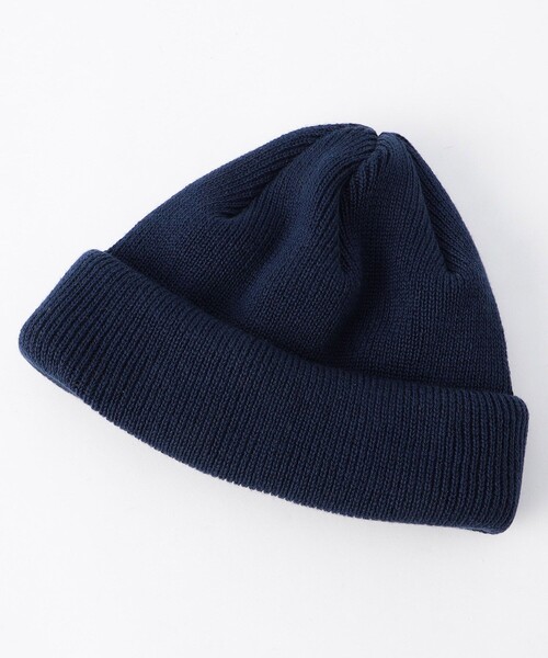 RACAL(ラカル)の「Racal/ラカル 【別注】RollKnitCAP-2(ニットキャップ/ビーニー・メンズ・ブラック/ネイビー/ベージュ/オフホワイト/オレンジ/グレー/パープル/ブラウン/グリーン・フリ-)」の7枚目の写真