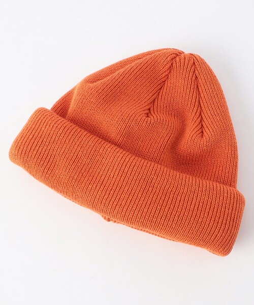 RACAL(ラカル)の「Racal/ラカル 【別注】RollKnitCAP-2(ニットキャップ/ビーニー・メンズ・ブラック/ネイビー/ベージュ/オフホワイト/オレンジ/グレー/パープル/ブラウン/グリーン・フリ-)」の9枚目の写真