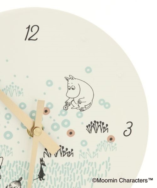 studio CLIP（スタディオクリップ）の「陶器の壁掛け時計《MOOMIN