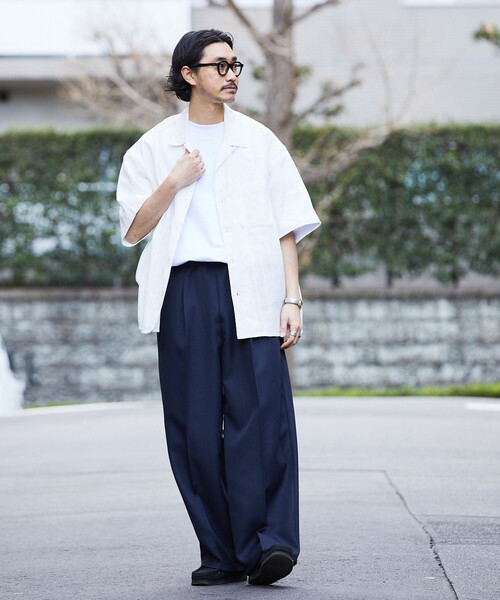 限定展開 ワイドシルエット スタプレツイル イージースラックス