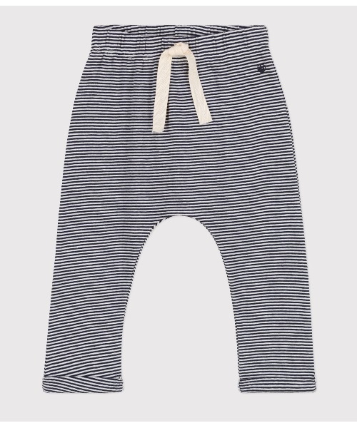 【セール】１ｘ１リブ編みミラレパンツ（その他パンツ）｜PETIT BATEAU（プチバトー）