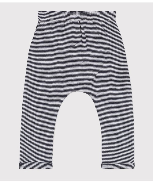 PETIT BATEAU(プチバトー)の「1x1リブ編みミラレパンツ(その他パンツ・キッズ・ダークネイビー・18MONTH/12MONTH/24MONTH/36MONTH)」の3枚目の写真