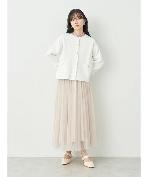 earth music&ecology（アースミュージックアンドエコロジー）の「レースドッキングプルオーバー（Tシャツ/カットソー・レディース・ブラック/アイボリー/ミント/ピンクベージュ・S/M）」の19枚目の写真