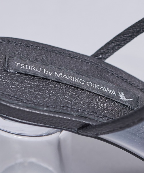 TSURU by Mariko Oikawa（ツルバイマリコオイカワ）の「【TSURU by MARIKO OIKAWA(ツルバイマリコオイカワ)】Fizz/フィズ（サンダル・レディース・ブラック/ベージュ・35/36/37）」の16枚目の写真
