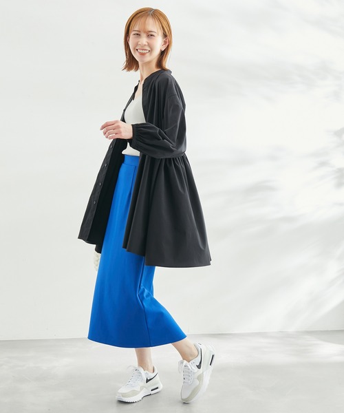 ROPE' PICNIC(ロペピクニック)の「【WEB限定】洗える/デザインチュニックブラウス(シャツ/ブラウス・レディース・ブラック/ブルー系その他4・38)」の9枚目の写真