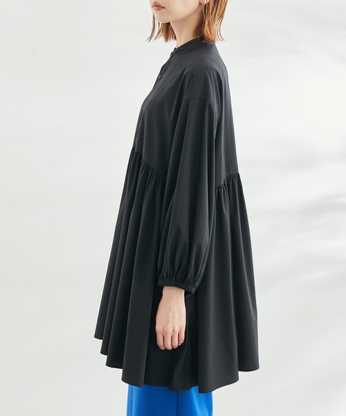 ROPE' PICNIC(ロペピクニック)の「【WEB限定】洗える/デザインチュニックブラウス(シャツ/ブラウス・レディース・ブラック/ブルー系その他4・38)」の10枚目の写真