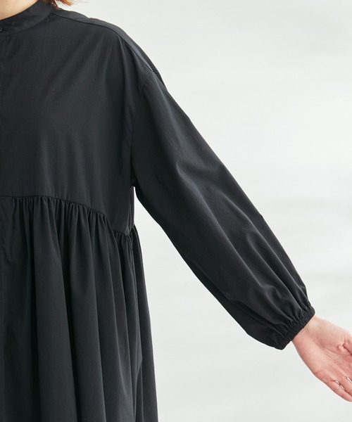 ROPE' PICNIC(ロペピクニック)の「【WEB限定】洗える/デザインチュニックブラウス(シャツ/ブラウス・レディース・ブラック/ブルー系その他4・38)」の7枚目の写真