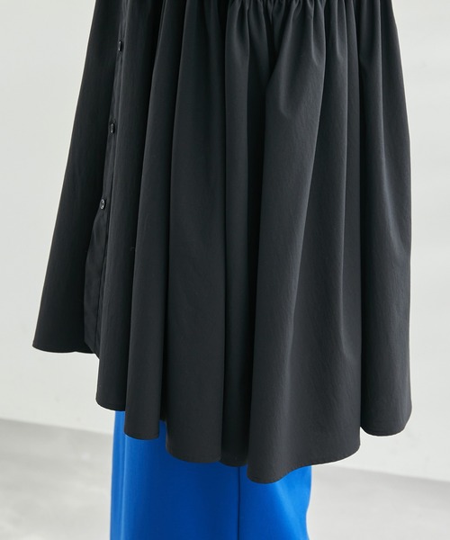 ROPE' PICNIC(ロペピクニック)の「【WEB限定】洗える/デザインチュニックブラウス(シャツ/ブラウス・レディース・ブラック/ブルー系その他4・38)」の20枚目の写真