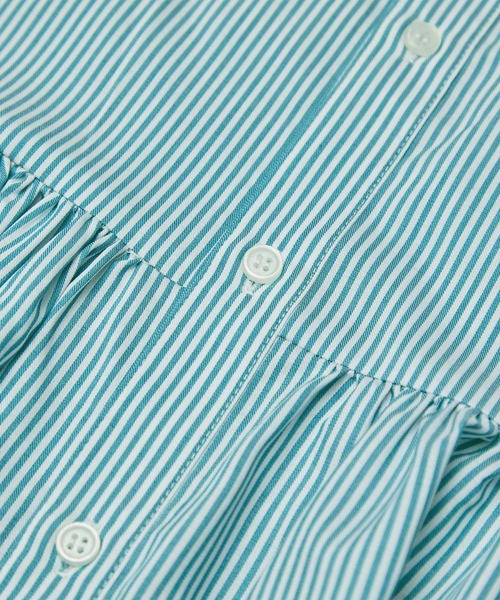 ROPE' PICNIC(ロペピクニック)の「【WEB限定】洗える/デザインチュニックブラウス(シャツ/ブラウス・レディース・ブラック/ブルー系その他4・38)」の5枚目の写真