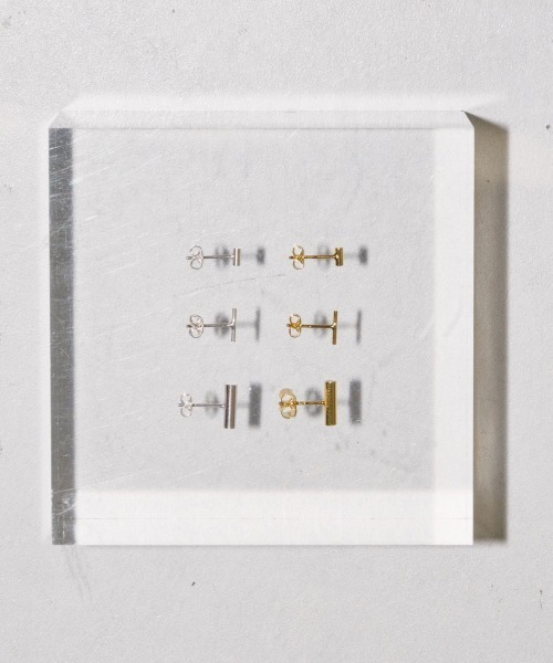TODAYFUL（トゥデイフル）の「TODAYFUL　Mini Bar Pierce 3 Set ミニバーピアス3セット/12390904（ピアス（両耳用）・レディース・シルバー/ゴールド・ONE SIZE）」の3枚目の写真