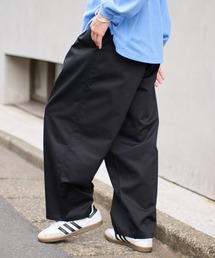 CIAOPANIC TYPY | ツータックTCツイルワイドチノパンツ(チノパンツ)
