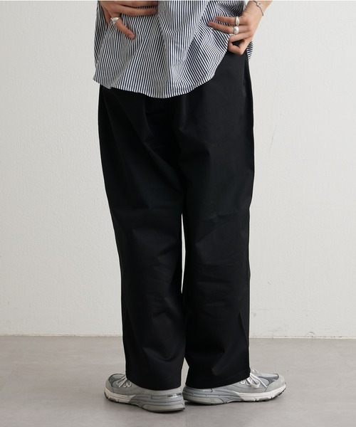 CIAOPANIC TYPY（チャオパニックティピー）の「ツータックツイルワイドバルーンチノパンツ（チノパンツ・メンズ・ブラック/ベージュ/インディゴブルー・MEDIUM/LARGE）」の12枚目の写真
