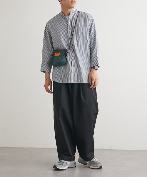 CIAOPANIC TYPY（チャオパニックティピー）の「ツータックツイルワイドバルーンチノパンツ（チノパンツ・メンズ・ブラック/ベージュ/インディゴブルー・MEDIUM/LARGE）」の17枚目の写真