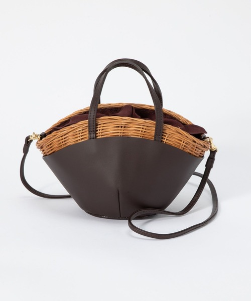 セール】BAGMATI LEATHER COMBINATION 2WAY BASKET バグマティ