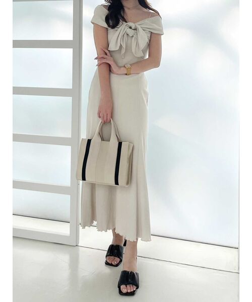 MERCURYDUO(マーキュリーデュオ)の「スクエアトゥギャザーサンダル(サンダル・レディース・オレンジ/ラベンダー/ダークブラウン・38/36)」の13枚目の写真