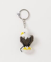 TIME WILL TELL WORKS（タイムウィルテルワークス）の「BEADED KEY CHAIN EAGLE（キーホルダー）」