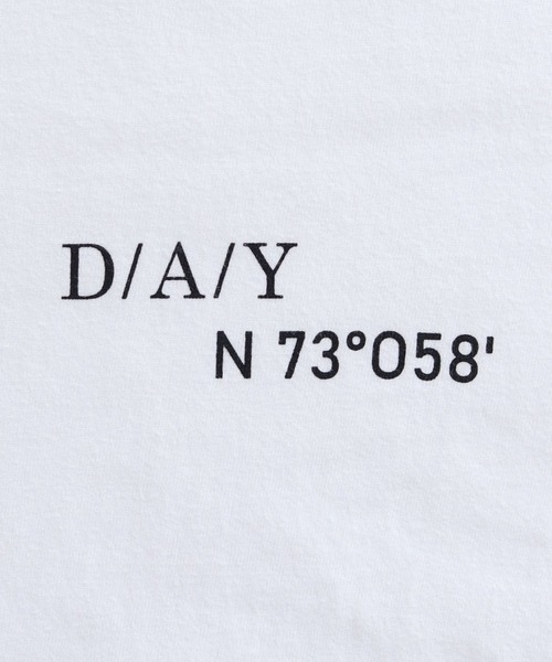 HER CLOSET（ハークローゼット）の「【shemoshelly】WEB限定DAYロゴTシャツ（Tシャツ/カットソー・レディース・ブラック/ホワイト・S/M/L）」の8枚目の写真