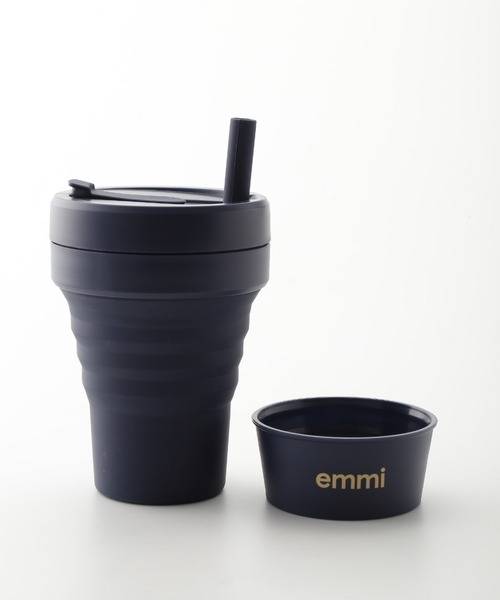 emmi(エミ)の「【emmi×stojo】BIGGIE 470ml(グラス/マグカップ/タンブラー・レディース・ネイビー・FREE)」の9枚目の写真