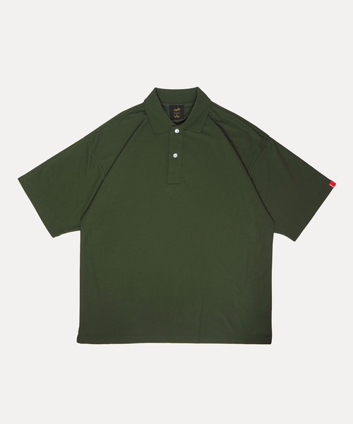 Leyline(レイライン)の「【Leyline】Big polo shirts(ポロシャツ・メンズ・ベージュ/ブラック/カーキ・LARGE/X-LARGE/MEDIUM)」の6枚目の写真