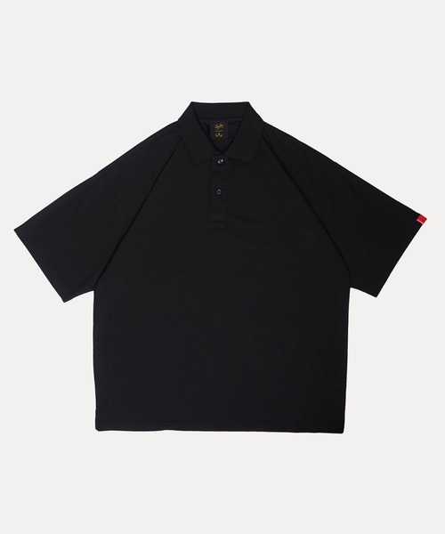 Leyline(レイライン)の「【Leyline】Big polo shirts(ポロシャツ・メンズ・ベージュ/ブラック/カーキ・LARGE/X-LARGE/MEDIUM)」の5枚目の写真