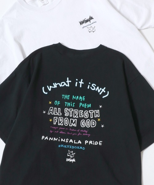 (What it isNt)ART BY MARKGONZALES(ワットイットイズント)の「(What it isNt) ART BY MARK GONZALES/(ワットイットイズント) アートバイマークゴンザレス オーバーサイズ ストリート バックプリント ロゴ ワンポイント 半袖Tシャツ/レディース メンズ(Tシャツ/カットソー・メンズ・ブルー/ブラック系その他/ブラック/グリーン系その他/ブルー系その他/ホワイト/グリーン/ホワイト系その他/ブラック系その他2/ホワイト系その他2/ブラック系その他6/ホワイト系その他6/ブラック系その他4/ブラック系その他5/ブラック系その他3/ホワイト系その他5/ホワイト系その他4/ホワイト系その他3/ホワイト系その他7/ホワイト系1/ホワイト系2/ホワイト系3/ブラック系2/ブラック系1/ブラック系3/ブラック系その他7・M/L/XL)」の20枚目の写真