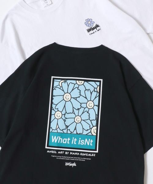 (What it isNt)ART BY MARKGONZALES(ワットイットイズント)の「(What it isNt) ART BY MARK GONZALES/(ワットイットイズント) アートバイマークゴンザレス オーバーサイズ ストリート バックプリント ロゴ ワンポイント 半袖Tシャツ/レディース メンズ(Tシャツ/カットソー・メンズ・ブルー/ブラック系その他/ブラック/グリーン系その他/ブルー系その他/ホワイト/グリーン/ホワイト系その他/ブラック系その他2/ホワイト系その他2/ブラック系その他6/ホワイト系その他6/ブラック系その他4/ブラック系その他5/ブラック系その他3/ホワイト系その他5/ホワイト系その他4/ホワイト系その他3/ホワイト系その他7/ホワイト系1/ホワイト系2/ホワイト系3/ブラック系2/ブラック系1/ブラック系3/ブラック系その他7・M/L/XL)」の19枚目の写真