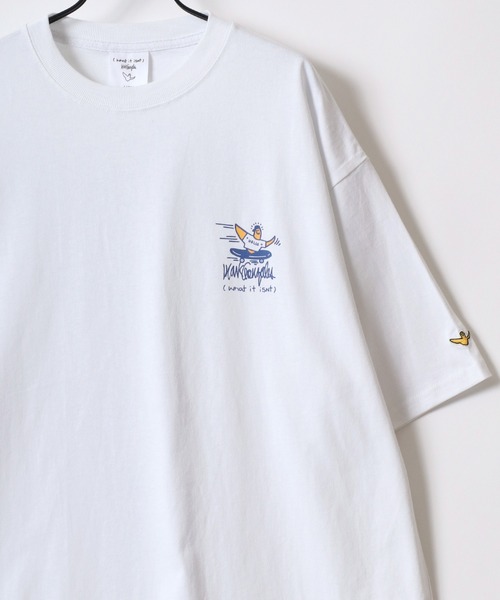 半袖Tシャツ ストリート ターゲットアート 半袖 Ｔシャツ 人気 セール】(What it isNt） ART BY MARK GONZALES/(ワットイット