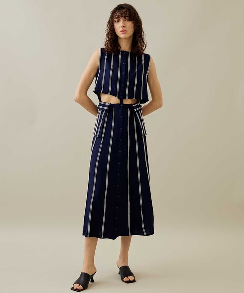 TAN（タン）の「【TAN/タン】ストライプドレス（ワンピース）」 - WEAR 