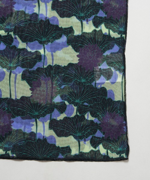 grapevine by k3（グレープバインバイケースリー）の「FLORAL STRECH TULL H/S TOP（Tシャツ/カットソー・レディース・パープル/オレンジ・S/XS）」の8枚目の写真