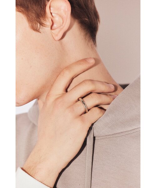 tk.TAKEO KIKUCHI（ティーケータケオキクチ）の「◆ツチメリング（リング・メンズ・シルバー/ゴールド/シルバー系4・13/17）」の12枚目の写真