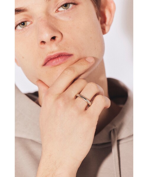 tk.TAKEO KIKUCHI（ティーケータケオキクチ）の「◆ツチメリング（リング・メンズ・シルバー/ゴールド/シルバー系4・13/17）」の11枚目の写真