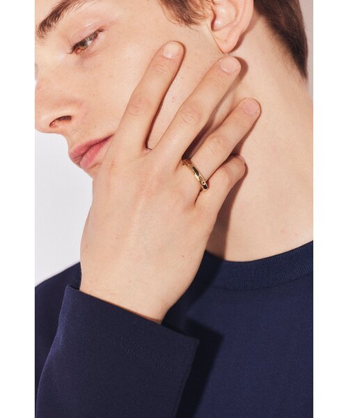 tk.TAKEO KIKUCHI（ティーケータケオキクチ）の「◆ツチメリング（リング・メンズ・シルバー/ゴールド/シルバー系4・13/17）」の18枚目の写真