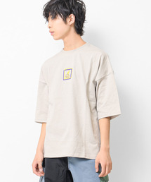 KANGOL KIDS（カンゴールキッズ）の「KANGOL 別注蛍光シリコンプリントスーパービッグTシャツ（Tシャツ/カットソー）」