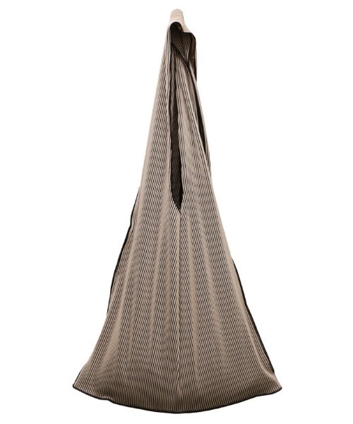 select MOCA（セレクトモカ）の「タックプリーツストライプハンドバッグ（ハンドバッグ・レディース・ベージュ系その他/ブラック・FREE）」の19枚目の写真