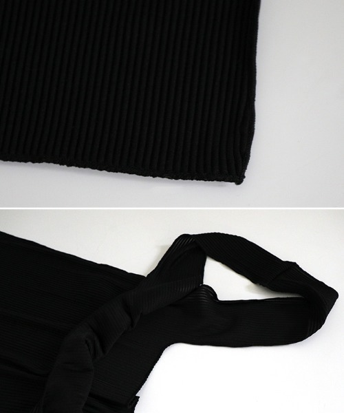 select MOCA（セレクトモカ）の「タックプリーツストライプハンドバッグ（ハンドバッグ・レディース・ベージュ系その他/ブラック・FREE）」の20枚目の写真