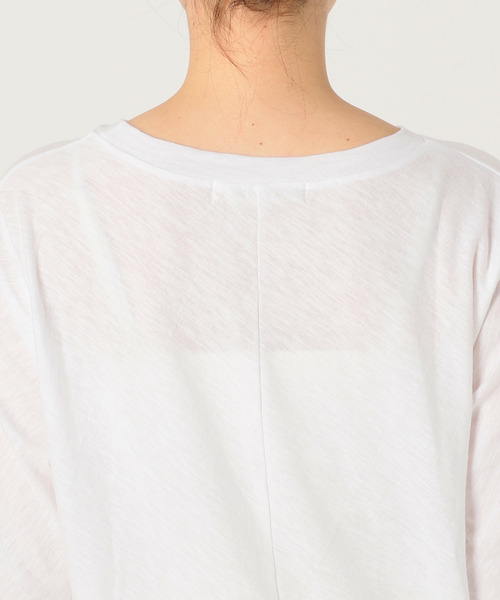 RITA（リタ）の「【RITA】スラブTEE（Tシャツ/カットソー・レディース・ブラック/ピンク/グリーン/ホワイト・FREE）」の10枚目の写真