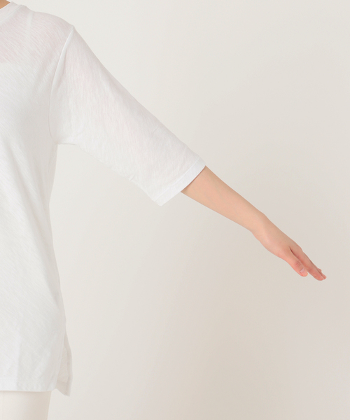 RITA（リタ）の「【RITA】スラブTEE（Tシャツ/カットソー・レディース・ブラック/ピンク/グリーン/ホワイト・FREE）」の11枚目の写真