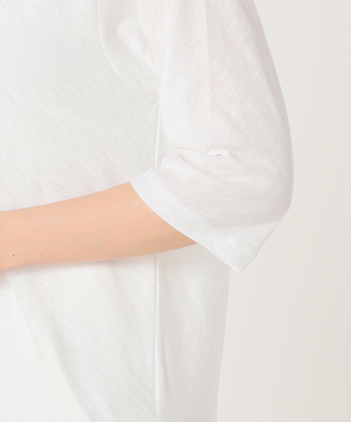 RITA（リタ）の「【RITA】スラブTEE（Tシャツ/カットソー・レディース・ブラック/ピンク/グリーン/ホワイト・FREE）」の12枚目の写真