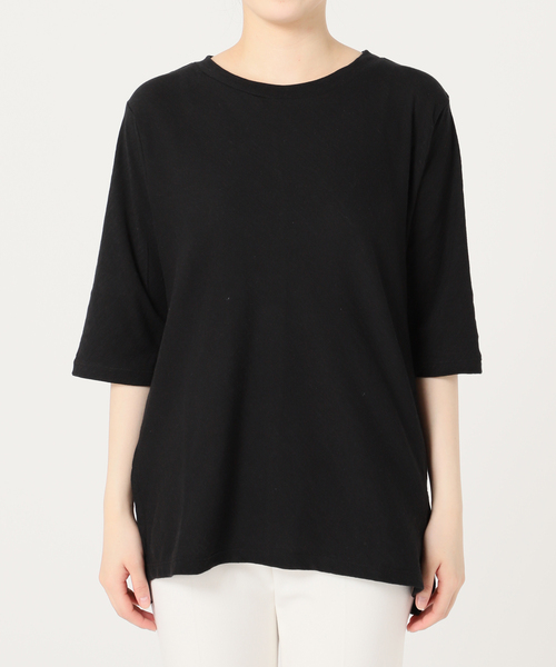 RITA（リタ）の「【RITA】スラブTEE（Tシャツ/カットソー・レディース・ブラック/ピンク/グリーン/ホワイト・FREE）」の15枚目の写真