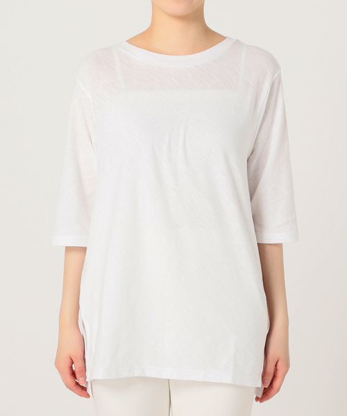 RITA（リタ）の「【RITA】スラブTEE（Tシャツ/カットソー・レディース・ブラック/ピンク/グリーン/ホワイト・FREE）」の17枚目の写真