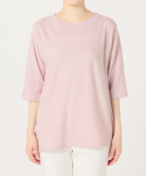 RITA（リタ）の「【RITA】スラブTEE（Tシャツ/カットソー・レディース・ブラック/ピンク/グリーン/ホワイト・FREE）」の21枚目の写真