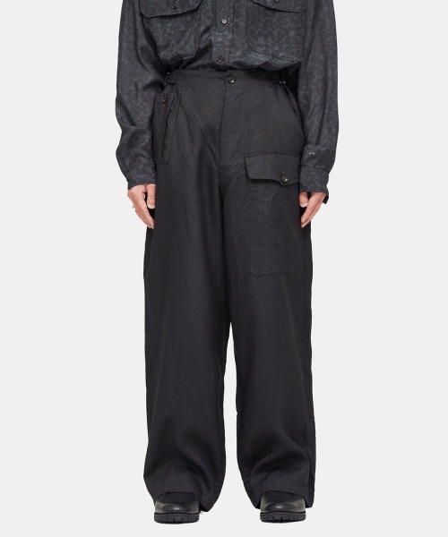 marka（マーカ）の「marka / マーカ：BRITISH ARMY TROUSERS：M23A-13PT01C[COR]（その他パンツ・メンズ・ブラック系その他/ホワイト系その他・2/1）」の16枚目の写真