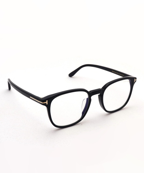 TOM FORD（トム フォード）の「【TOM FORD/トムフォード】スクエア メガネ TF5797-K-B 001 51 PCメガネ ブルーライトカット（メガネ・レディース・ブラック・FREE）」の6枚目の写真