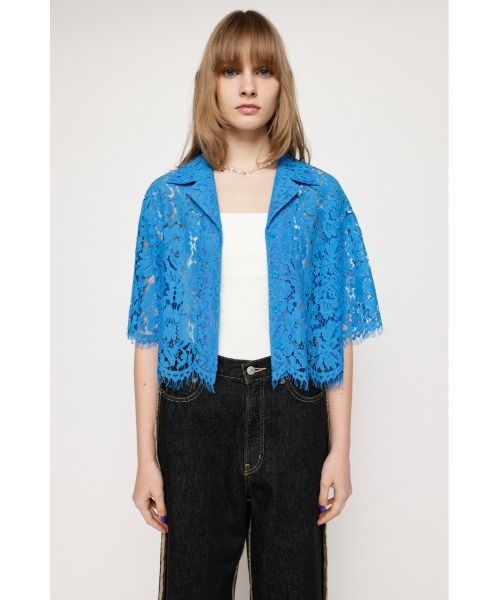 searoomlynn レースEmbroideryスカラップシャツ searoomlynn レースEmbroideryスカラップシャツ - メルカリ