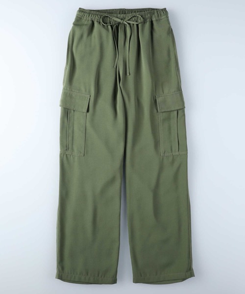 BACK NUMBER（バックナンバー）の「【BACK NUMBER】カーゴリラックスパンツ（カーゴパンツ・レディース・ダークグレー/カーキブラウン・M/L）」の9枚目の写真